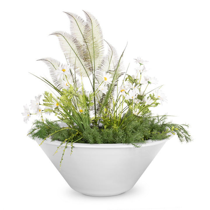 The Outdoor Plus 24" Cazo Powder Coated Planter Bowl 24"