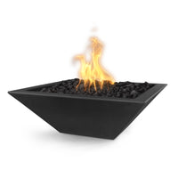 The Outdoor Plus 24" Maya GFRC Fire Bowl - Match Lit 24"