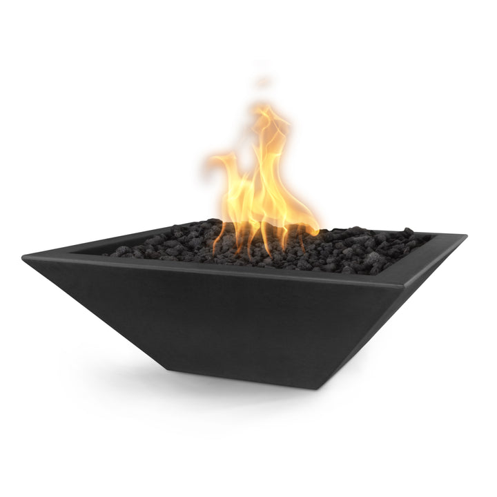 The Outdoor Plus 24" Maya GFRC Fire Bowl - Match Lit 24"