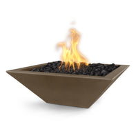 The Outdoor Plus 24" Maya GFRC Fire Bowl - Match Lit 24"