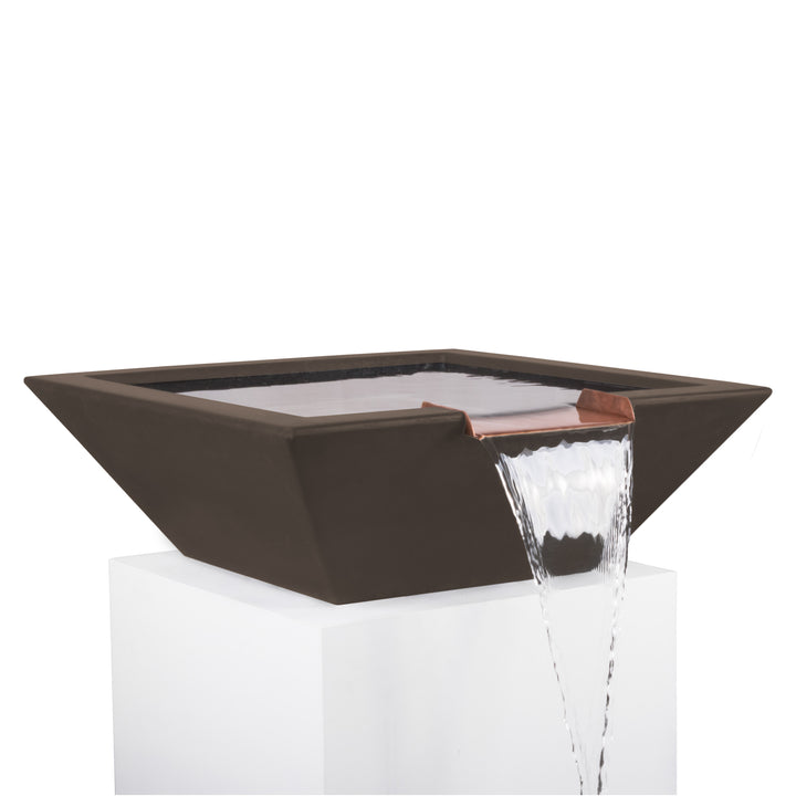 The Outdoor Plus 24" Maya GFRC Water Bowl 24"