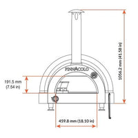 Pinnacolo L'Argilla Thermal Clay Gas Powered Oven